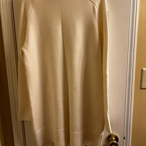Zara Elegant Cream Women's Sweater Dress. NEW!